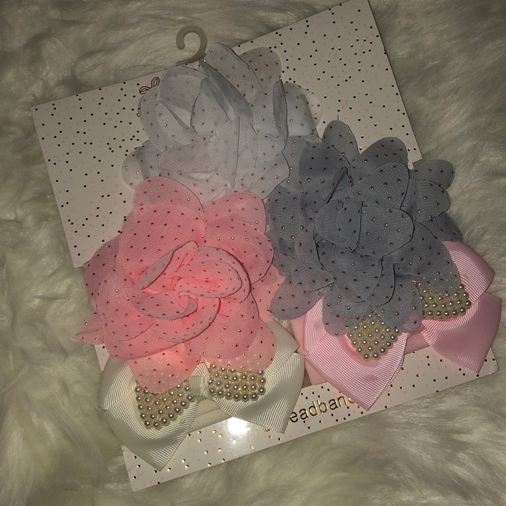 New Baby Girl Headband Bows